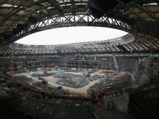 IMPONENTE: Así es el estadio Luzhniki donde será inaugurado el Mundial de Rusia 2018