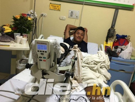 Así se recuperó Garrido de la lesión por la que le hubiesen cortado la pierna