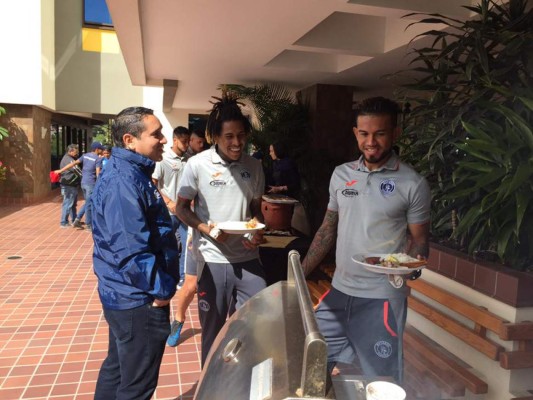 Las fotos íntimas de Motagua y Platense previo a la ida de la final
