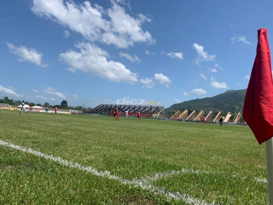 ¡Tendrá iluminación! Así luce el Francisco Martínez de Tocoa con las remodelaciones