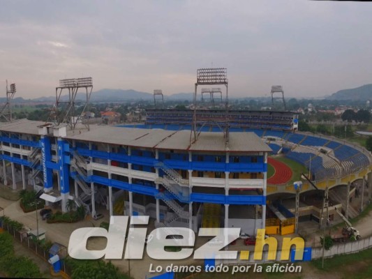 IMPECABLE: El estadio Olímpico ya luce 'bellísimo' para recibir a la 'H'