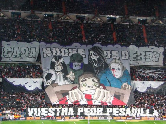 ¡UNA GUERRA! Los mosaicos más polémicos del Real Madrid-Atlético