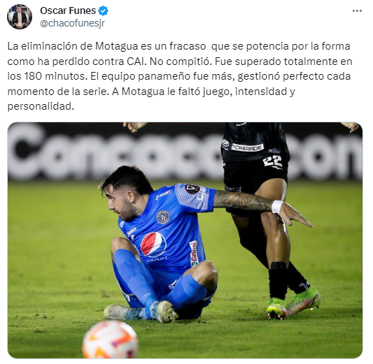Periodistas fulminan a Motagua por la eliminación: “Vergüenza absoluta; el fútbol panameño está mejor que el nuestro”