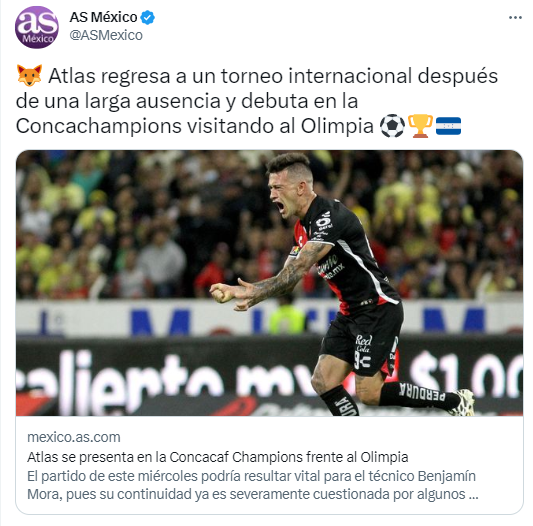 ¡Revelan su cábala! Lo que dice la prensa mexicana y hondureña sobre el Olimpia vs Atlas: “Es el que menos posibilidades tiene...”
