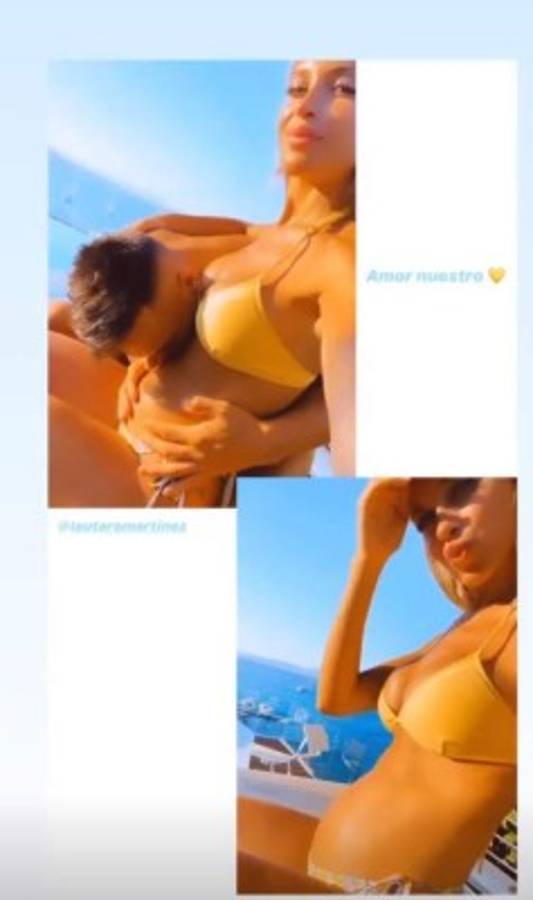 A la espera del Barcelona: Las infartantes vacaciones de Lautaro Martínez con Agustina en Italia