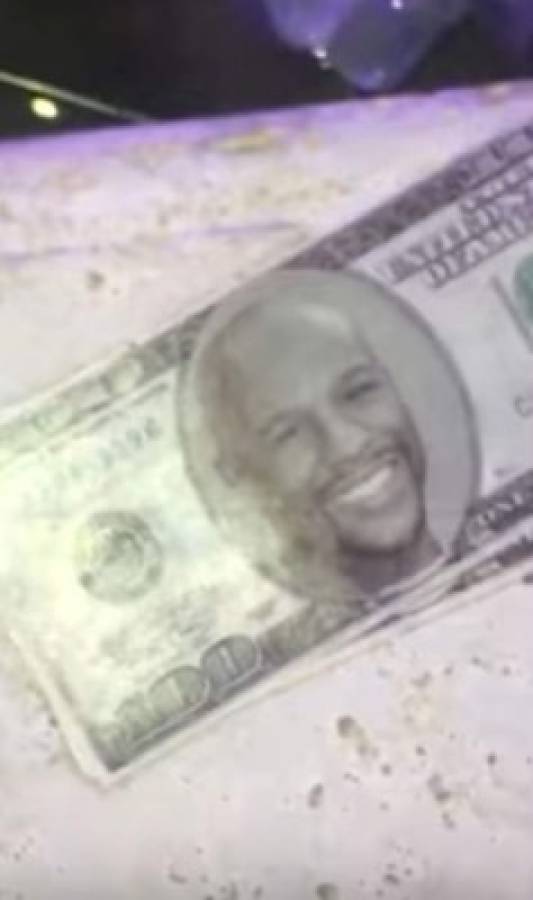 Muchos billetes, bailarinas y cantantes famosos: Así celebró Mayweather su cumpleaños 43