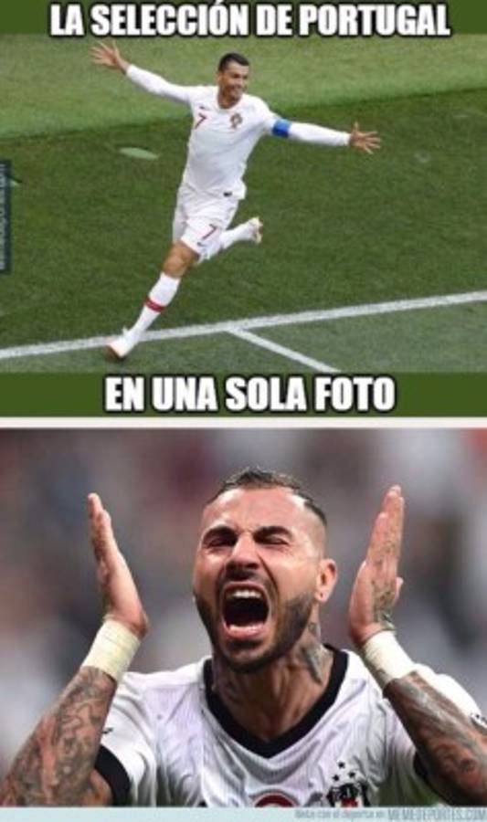 ¡Los memes atacan a Cristiano tras fallar penal pero también se acuerdan de Messi!