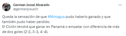 ¿Fue todo para Motagua? Periodistas reaccionan por el nuevo empate que sacó el CAI de Panamá en el Nacional