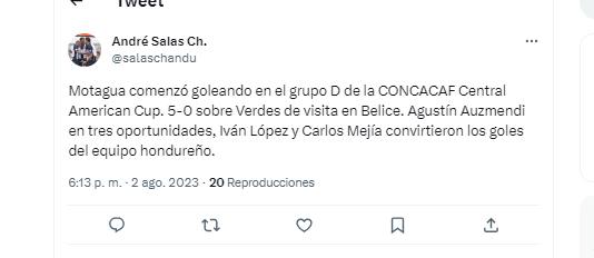 Auzmendi enloquece las redes: Así hablaron periodistas y aficionados del hattrick del atacante de Motagua