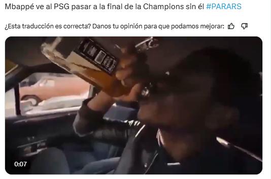 Burlas contra Mbappé: PSG avanzó a la gran final de la Champions y explotaron los memes