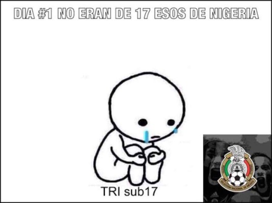 Con divertidos memes se burlan de la eliminación de México del mundial Sub-17