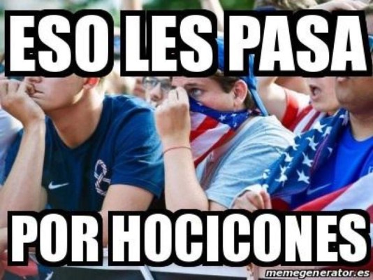 Inundan de memes y burlas contra Estados Unidos tras caer ante México
