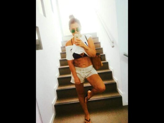 Katia Aveiro, hermana de Cristiano Ronaldo, posó muy sexi para revista