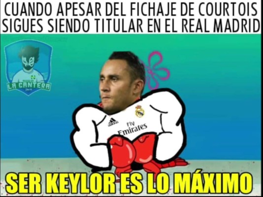 Los mejores memes del triunfo del Real Madrid ante Getafe con Courtois como protagonista