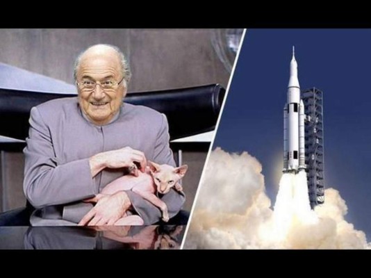 Los memes no perdonaron a Blatter y Platini