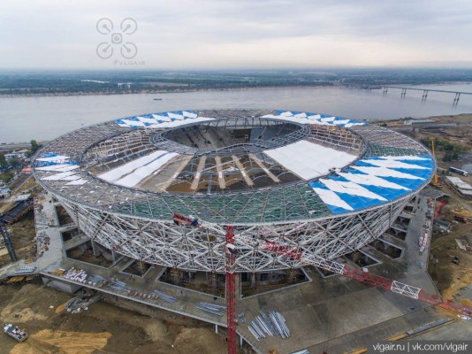 ¡A 75 días de Rusia 2018, así se encuentran los estadios!