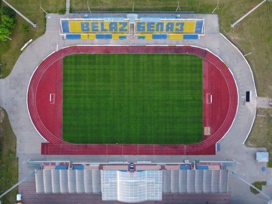 ¡Pequeño y humilde! Así es el estadio Torpedo, recinto que albergará el amistoso Honduras vs. Bielorrusia