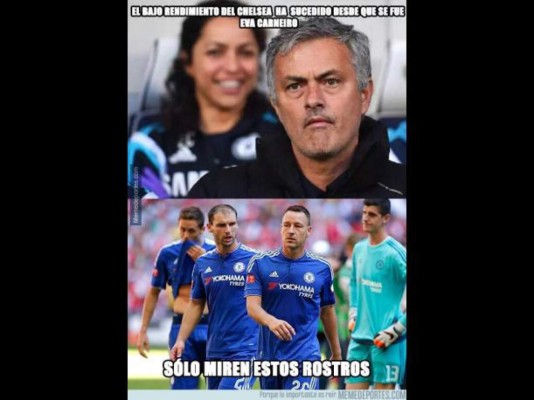 Mourinho y el Chelsea son víctimas de burlas en redes sociales tras nueva derrota