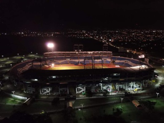 Así se ve el estadio Olímpico desde la última final del fútbol hondureño