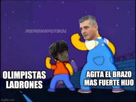 Los memes del campeonísimo del Olimpia donde destrozan a Motagua y a Diego Vázquez