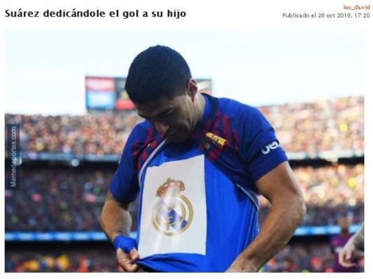 ¡Para morir de risa! Los memes del clásico Real Madrid-Barcelona más recordados