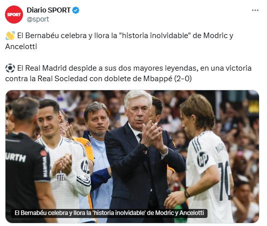 Real Madrid: prensa mundial reacciona por el adiós de Ancelotti y Modric; esto dicen en Barcelona