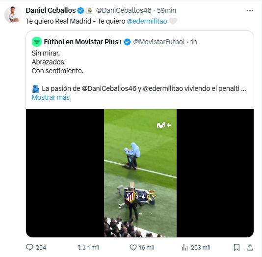 Le respondió a Simeone: los mensajes de los jugadores del Real Madrid tras echar al Atlético de la Champions