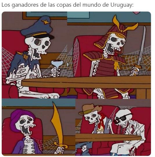 Les llegó el karma: La ola de memes contra Uruguay por quedar eliminada del Mundial de Qatar 2022