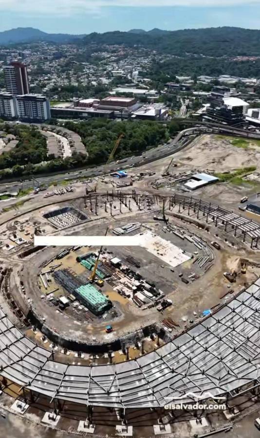 ¡Mega obra! Así avanza la construcción del estadio más grande que tendrá Centroamérica y uno de los más modernos en Latinoamérica