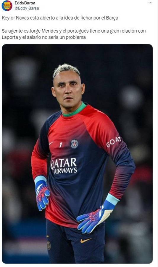 “Dispuesto a traicionar a Real Madrid” y “se deja querer”: Keylor Navas interesa al Barcelona y así reaccionó la prensa