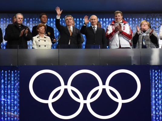 Imágenes de la Clausura de los Juegos Olímpicos de Sochi