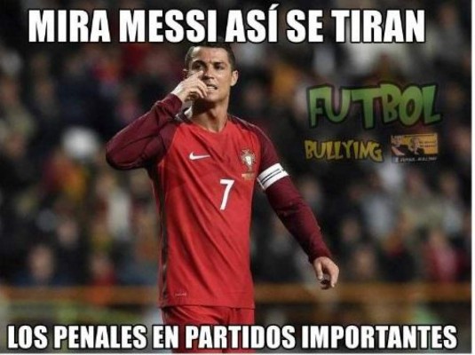 ¡No perdonan! Cristiano anota de penal y los memes se vuelcan contra él