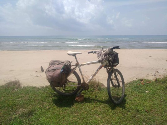 Así es América, la bicicleta que le robaron a Tabaré Alonso en Honduras