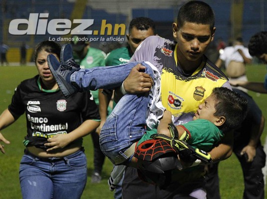 Las otras imágenes que no viste de los actos vandálicos en el Morazán
