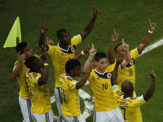 Colombia Rival de Brasil en los cuartos de final