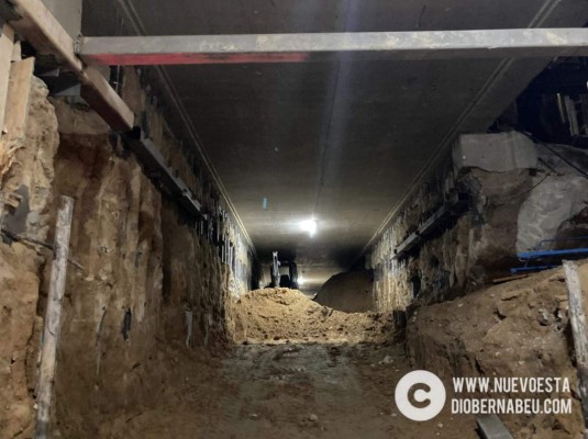 Esto pasa mientras el Real Madrid juega: la construcción 'escondida' debajo del Santiago Bernabéu
