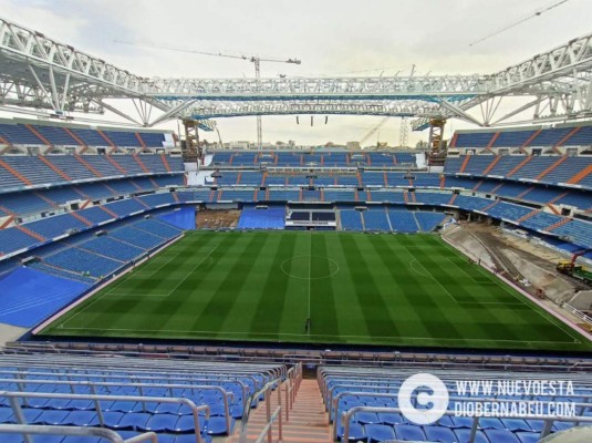 Esto pasa mientras el Real Madrid juega: la construcción 'escondida' debajo del Santiago Bernabéu