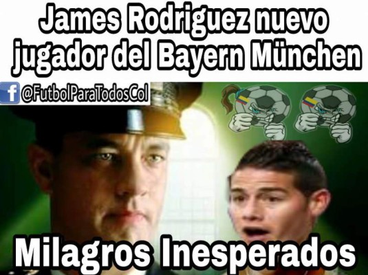¡Terribles! Los memes de James Rodríguez y su salida del Real Madrid