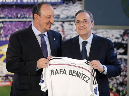 El español Rafael Benítez es el nuevo entrenador del Real Madrid