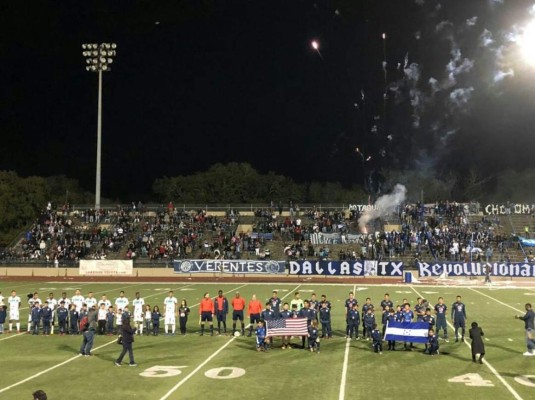 ¡New Orleans se pinta de azul! Las imágenes del amistoso Motagua-Platense en Estados Unidos