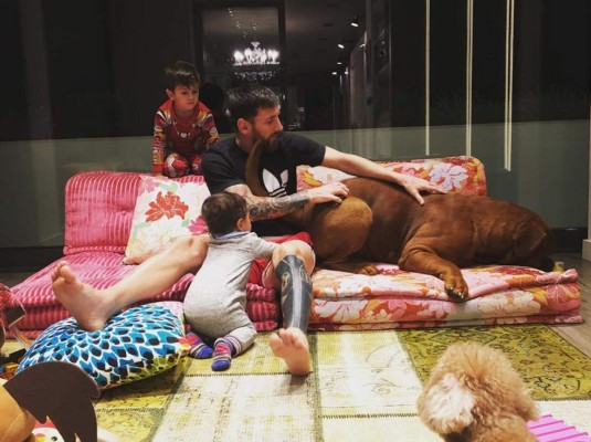 Las fotos más íntimas del astro argentino Leo Messi y su familia&nbsp;&nbsp;