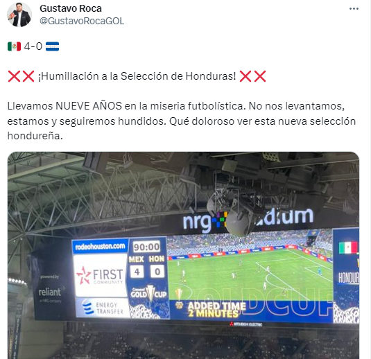 Prensa mexicana se preocupa por Honduras: “Una de sus peores selecciones; no merecen su actualidad”