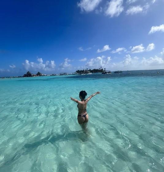 Belén Rodríguez, la hermosa nutricionista y gran inspiración del nuevo goleador de Motagua: “me acompaña a todos lados”