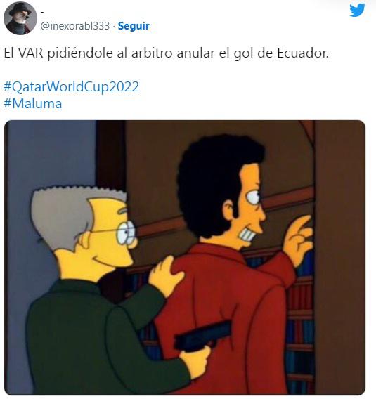 El VAR es protagonista: Los jocosos memes del Qatar vs Ecuador en el inicio de la Copa del Mundo