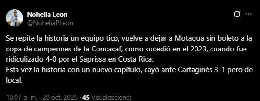 Así reaccionó la prensa al fracaso de Motagua y la terrible burla en Costa Rica: Equipo pequeño y Otra página más
