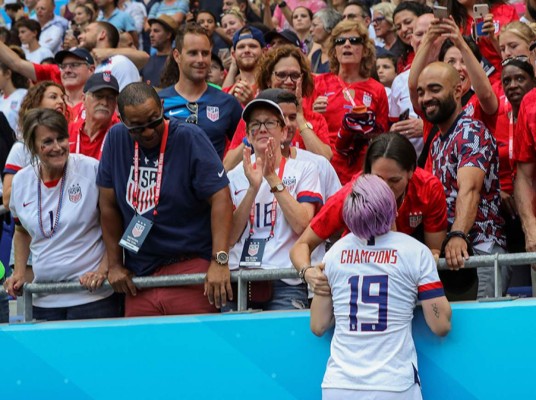 ¡Enamorada! Ella es la desconocida novia de la futbolista Megan Rapinoe