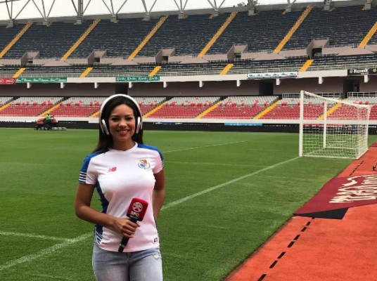 Nicolle Ferguson, la bella panameña que Olimpia la dejó 'triste'