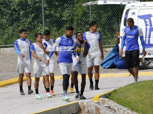 ¡Bromas, risas y camaradería! Así fue el cierre del primer microciclo del 'Bolillo' Gómez con Honduras