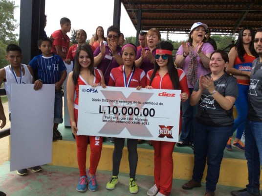 Adrenalina total en Tegucigalpa por el X-RUN DIEZ