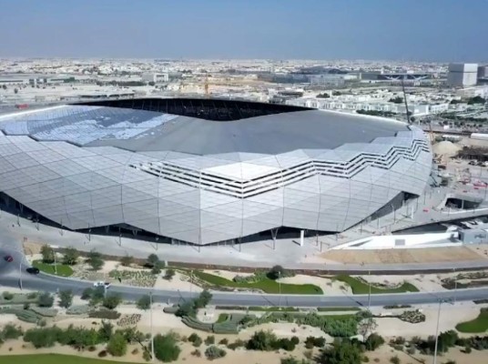 Qatar no se detiene a pesar del coronavirus y continúa terminando sus estadios